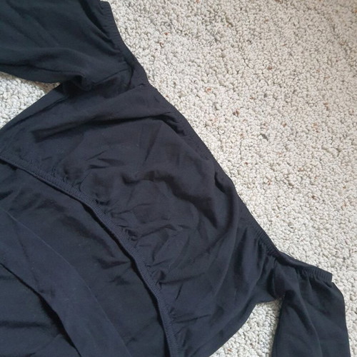 Night Out dress black, like new, size S/M, 100% cotton