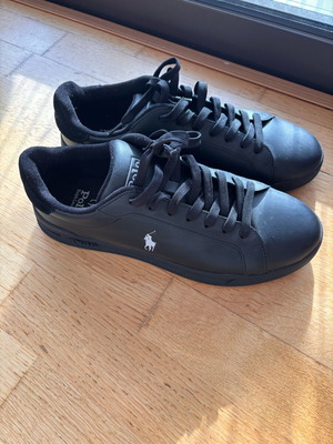 Polo Ralph Lauren sneaker like new, genuine leather, size 43, black