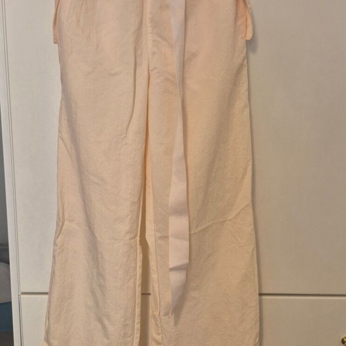 Nike pants XS like new, pink nude with logo