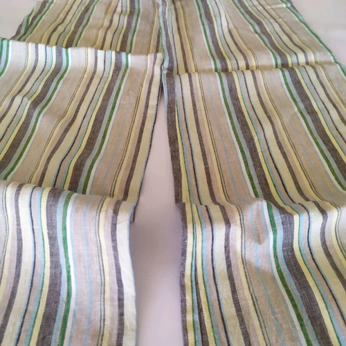 Mexx summer pants with stripes, like new, size L