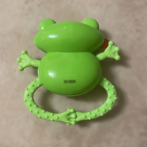 Fisher Price Frog Rattle used