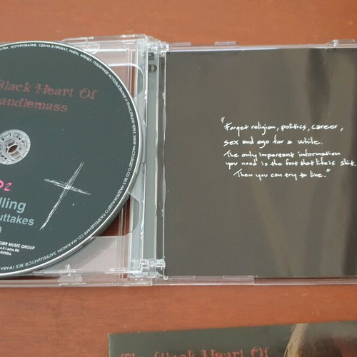 The Black Heart of Candlemass Leif Edling Demos & Outtakes CD like new