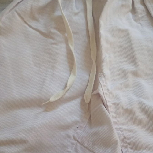 Taekwondo uniform white with belt, like new, up to 120cm