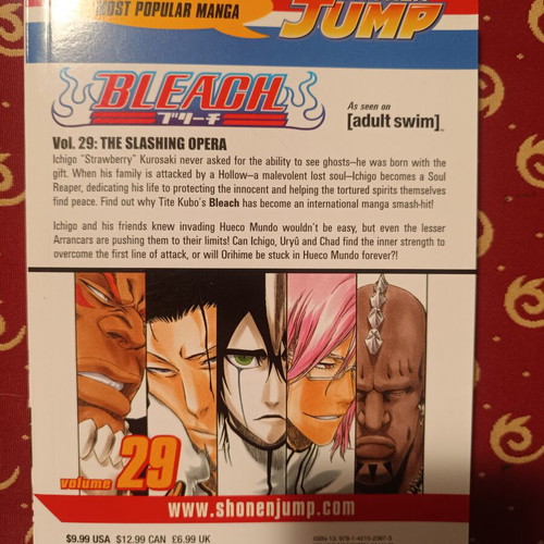 Bleach manga like new, English
