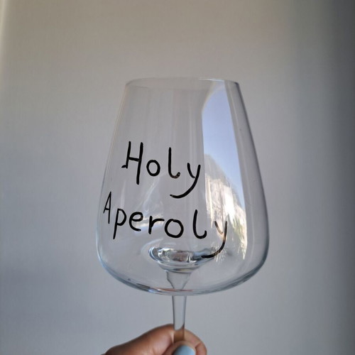 Holy Aperoly Handmade Glass