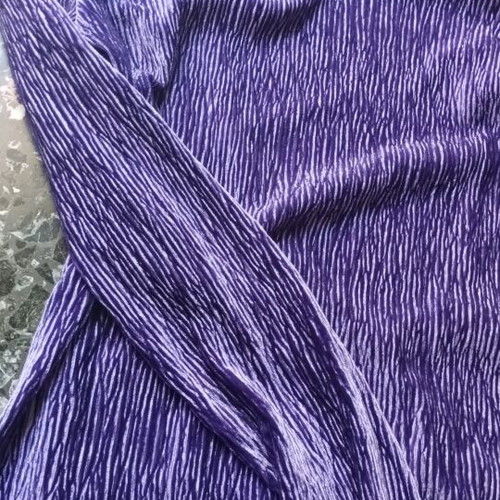 Velvet fitted dress, purple, backless, like new, H&M