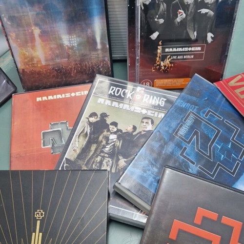 Rammstein Collection DVD live box set and CD disks like new