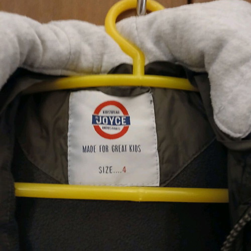 Joyce boys' jacket 4-5 years green like new