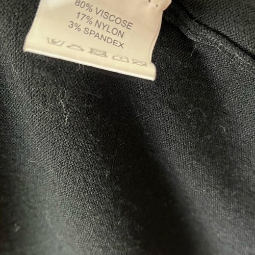 Black cardigan one size like new with hood and star details