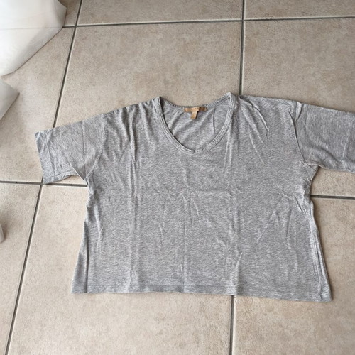 Crop top Zara gray like new, size S