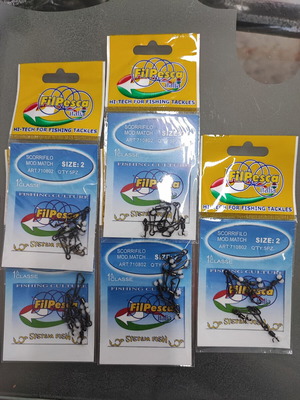 FilPesca Italia ρόλερ για φελλό για εγγλέζικο ψάρεμα, πακέτο 25 τεμαχίων