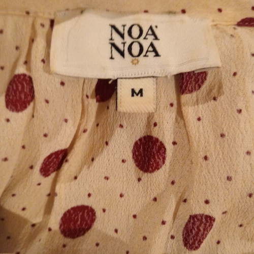Noa Noa Baby Doll Dress new, 100% viscose, size M, burgundy beige