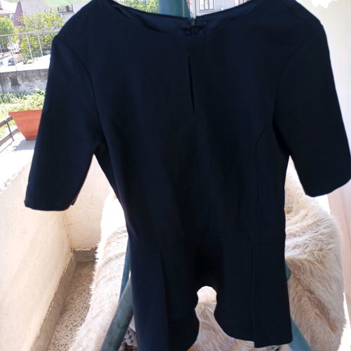 Vintage women's blouse like new, with zipper, size XS