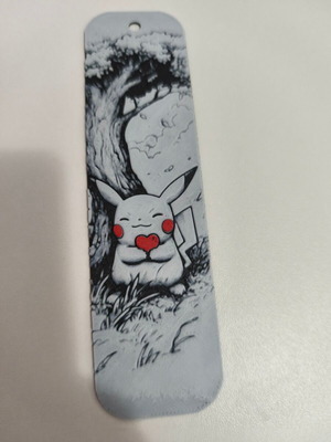 Pikachu bookmark new 3D printed plastic PLA