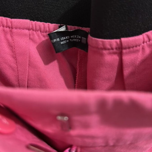 Zara pink pants used, size XS 34 6