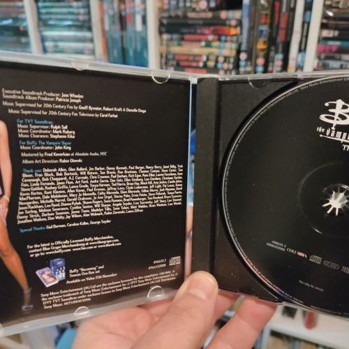 Buffy The Vampire Slayer The Album CD as new soundtrack
