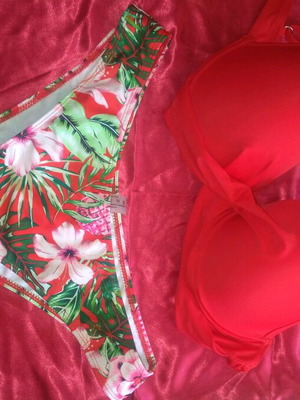 Bikini set used, size XL