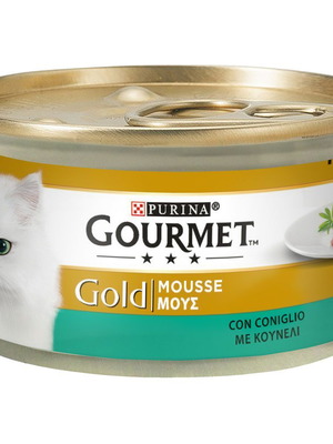 Purina Gourmet Gold μους μίξ τροφή για γάτες 12x85g