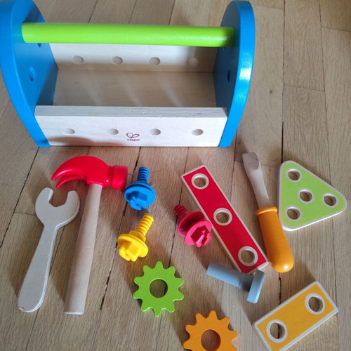 Hape Wooden Children's Tool Set like new