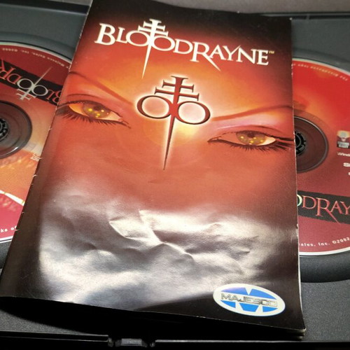 Bloodrayne PC game used, action-adventure 2002