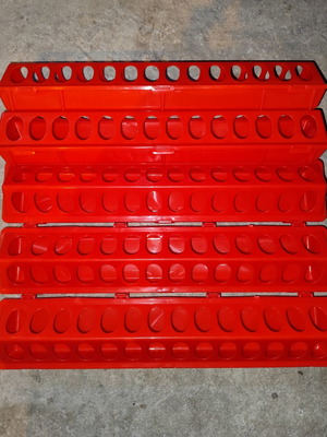 Bird feeders, pack of 5, 50 cm, new