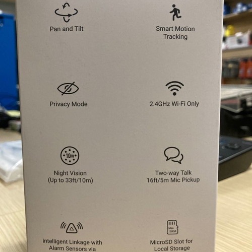 EZVIZ QTQ6C 1MP camera new with Wi-Fi, Pan/Tilt and audio