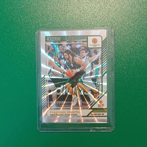 Alvertis silver Panini Euroleague card like new