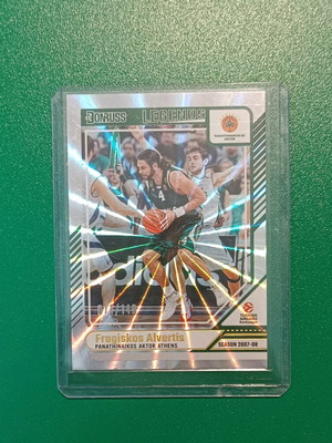 Alvertis silver Panini Euroleague card like new
