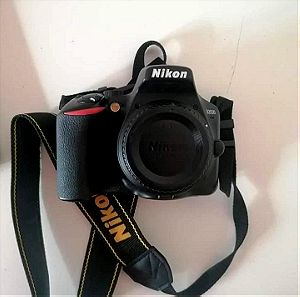 φωτογραφική μηχανή Nikon DSLR D3500 + φακός 18-55 vr