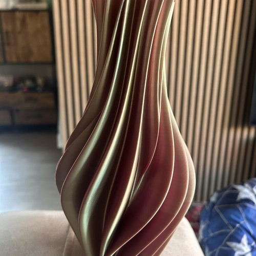 3D printed vase 25 cm tall, new