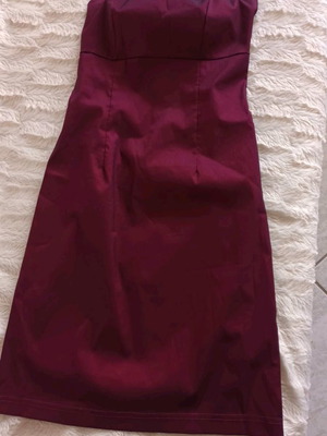 Φόρεμα Top Shop ελαστικό strapless σαν καινούργιο, ταφτάς, μέγεθος S