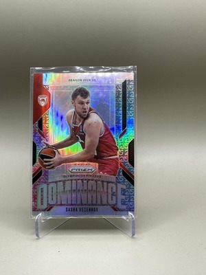 Sasha Vezenkov Dominance Card Panini Prizm EuroLeague 2024-25 like new