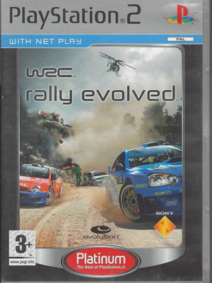 WRC: Rally Evolved PlayStation 2 like new