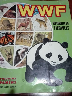 Panini WWF 1986 album used, German edition