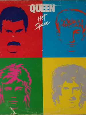 Queen Hot Space βινύλιο LP μεταχειρισμένο, ροκ