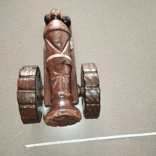 Wooden Spanish decorative cannon like new