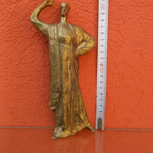 Brass sculptures, set of two, unsigned