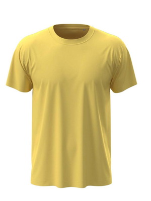 Stedman Classic T-shirt yellow new, sizes L XL Junior S