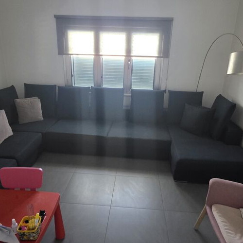 Corner sofa 9 seats used, navy blue by BoConcept