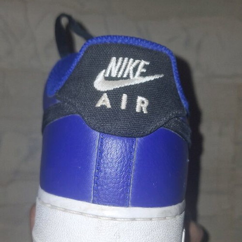 Nike Air Force 1 custom used, size 40.5, multicolor sneakers