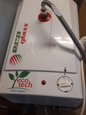 Water heater 10 liters under counter used, suitable for kitchen