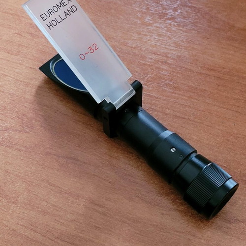 Euromex Holland handheld refractometer for sugar measurement like new