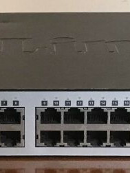 D-Link DGS-1210-28MP Managed L2 PoE+ Switch μεταχειρισμένο με 24 θύρες 1Gbps Ethernet και 4 SFP