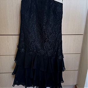 Μαύρο βραδινό φόρεμα -L