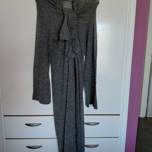 Gaffer & Fluf long gray cardigan like new, one size