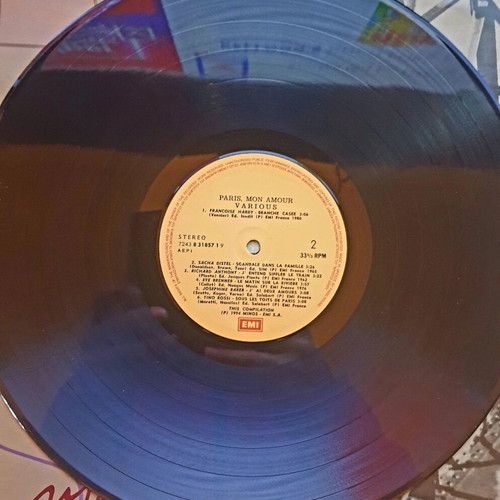 Paris Mon Amour vinyl record like new, 1994 French collection