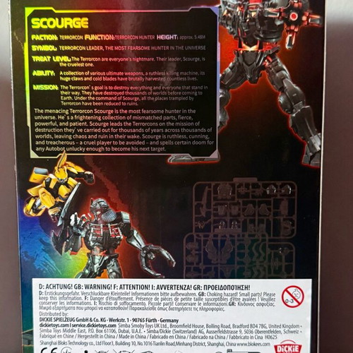 Transformer Scourge Rise of the Beasts new, Blokees
