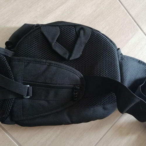 Polo black belt and waist bag like new