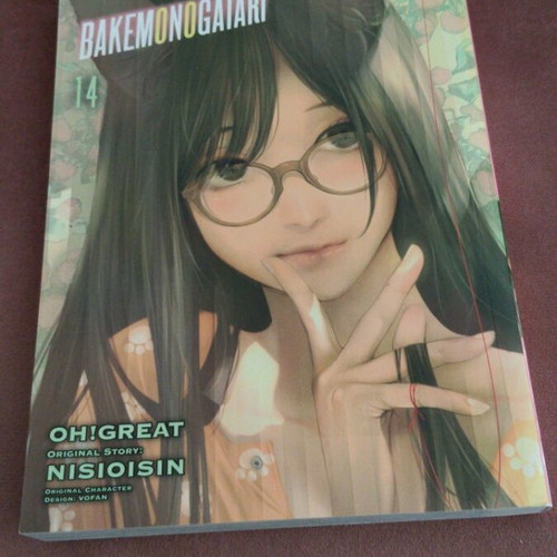 Bakemonogatari manga volume 14 new, English