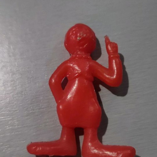 Lucky Cup & Bozo figures used toys